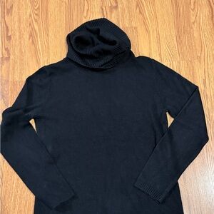 SFERA Women’s Classic Black Turtleneck Sweater